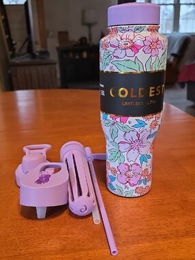 Coldest 36 oz Limitless Bottle - Flirt & Flower